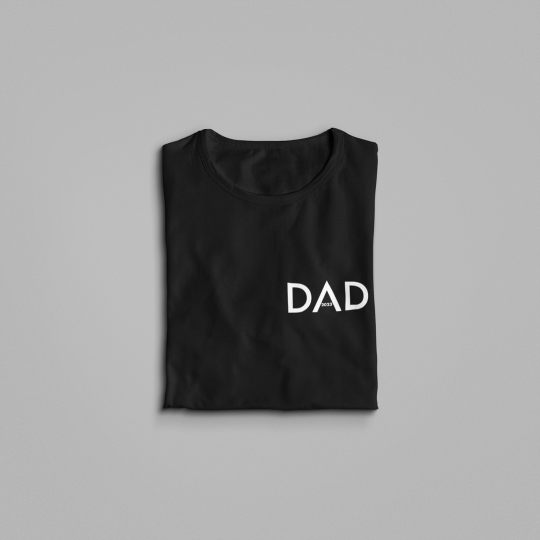 T-Shirt - Dad Logo mit Jahr