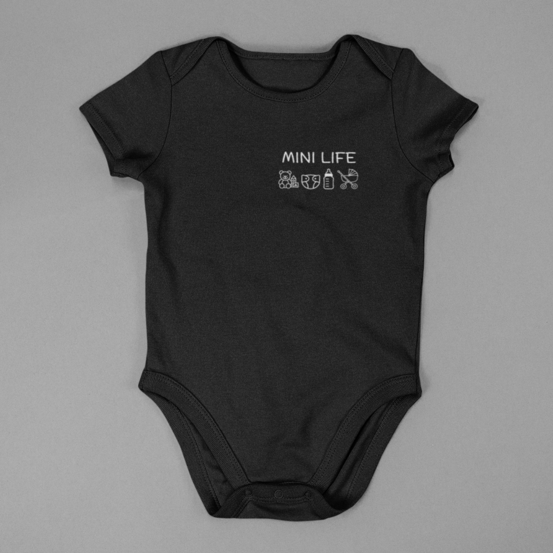 Organic Baby Bodysuite - Mini Life
