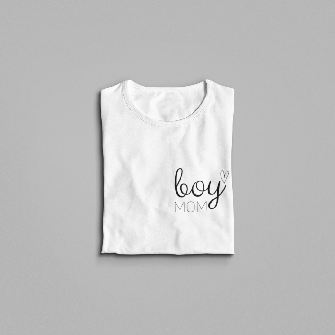 Personalisiertes minimalistisches Mama T-Shirt - Einzigartiges Geschenk für moderne Mütter von ShirtDesire