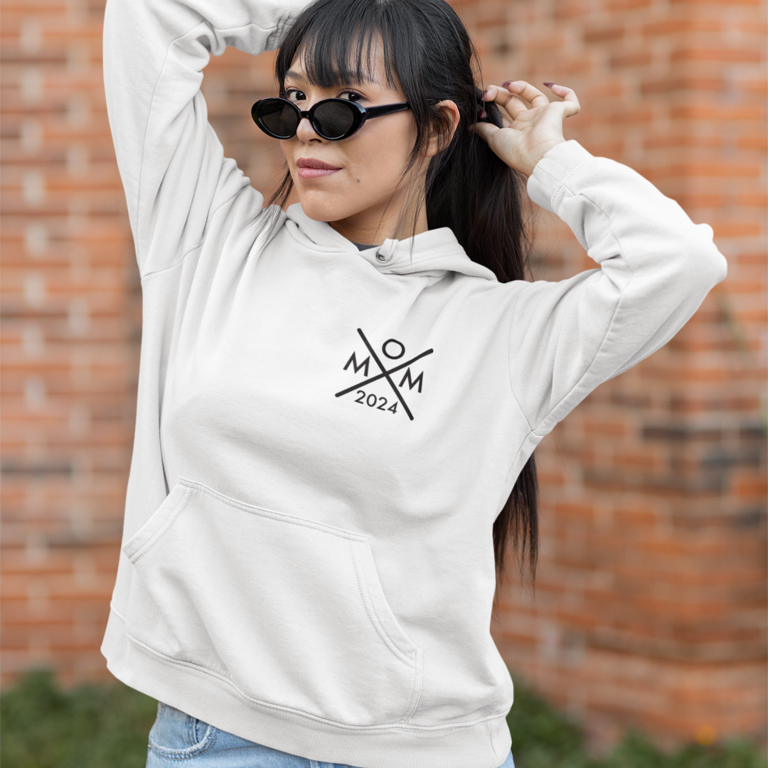 Organic Hoodie - Mom Monogram