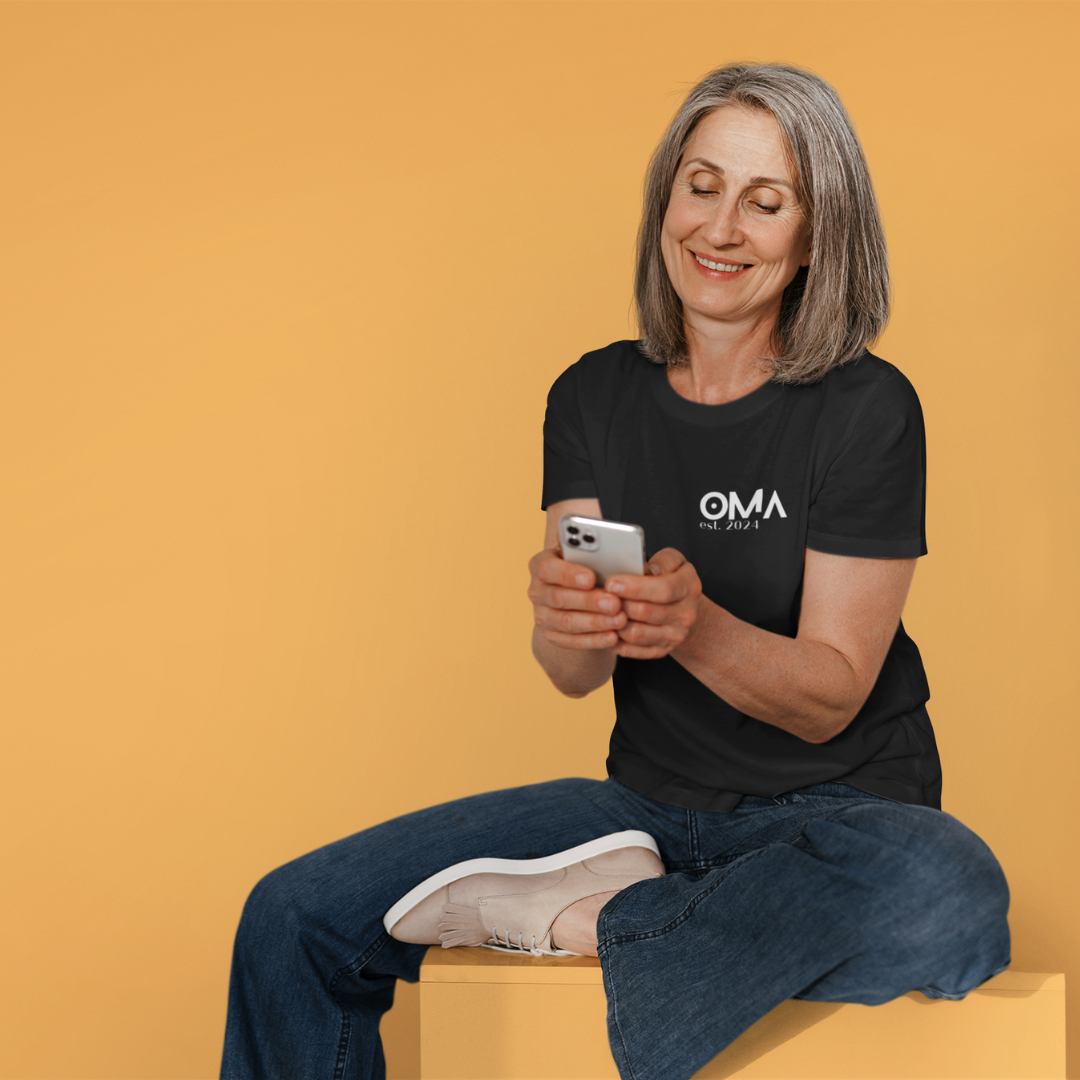 Organic Ladies Shirt - Oma Logo
