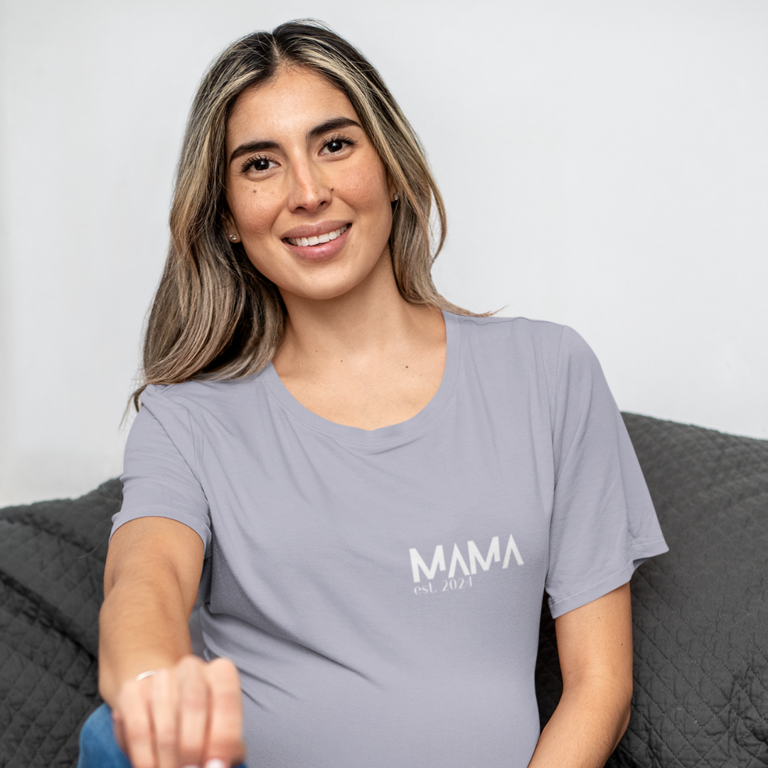 Organic Ladies Shirt- Mama Logo