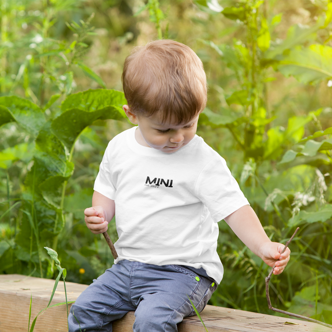 Organic Baby Shirt - Mini Logo
