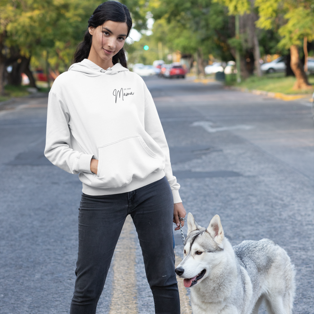 Organic Hoodie - Mama Kursiv