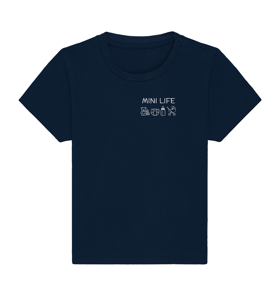 Organic Baby Shirt - Mini Life
