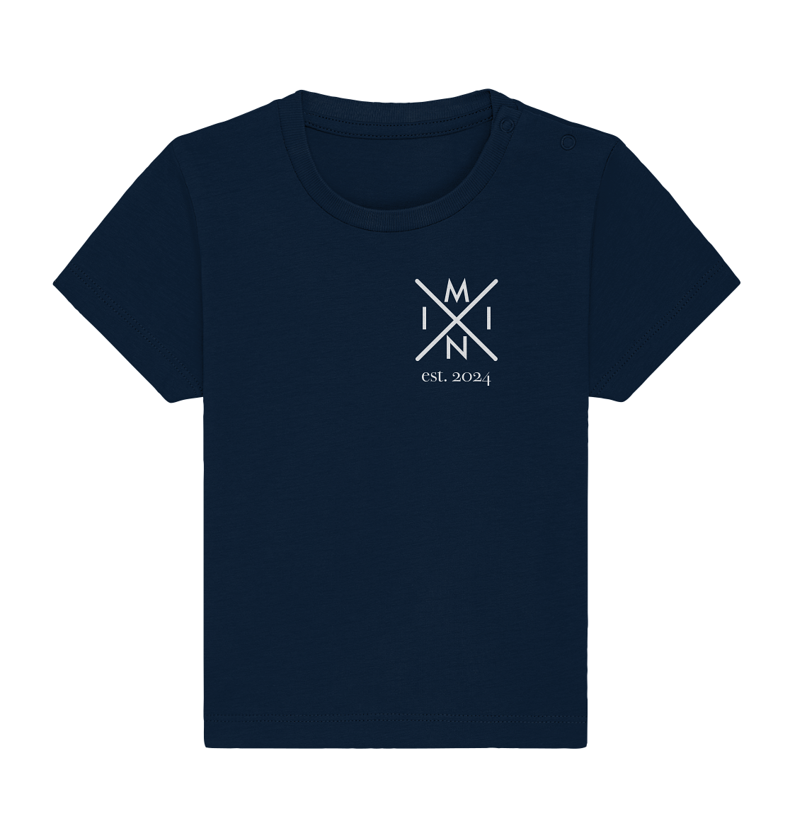 Organic Baby Shirt - Mini Monogram