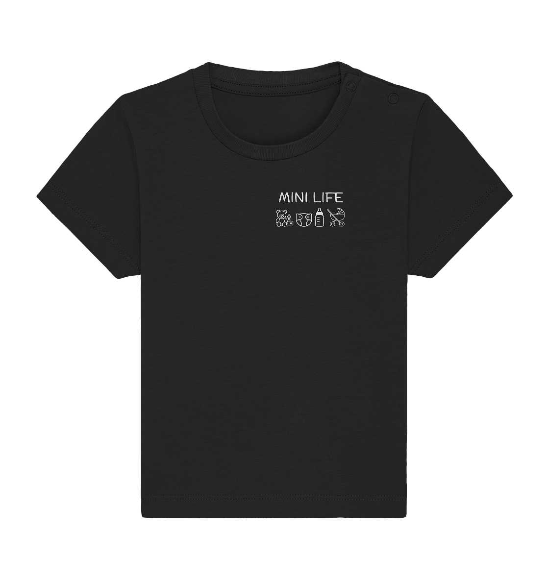 Organic Baby Shirt - Mini Life