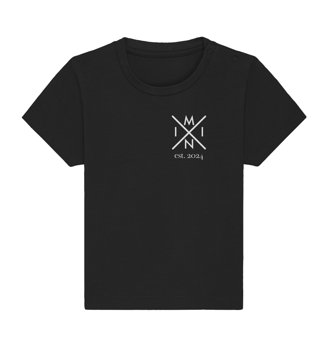 Organic Baby Shirt - Mini Monogram