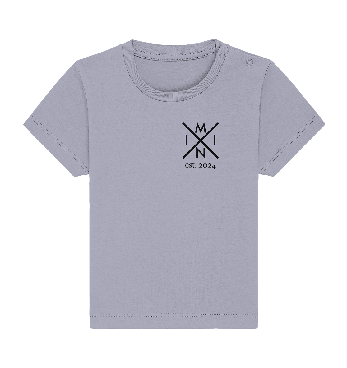 Organic Baby Shirt - Mini Monogram