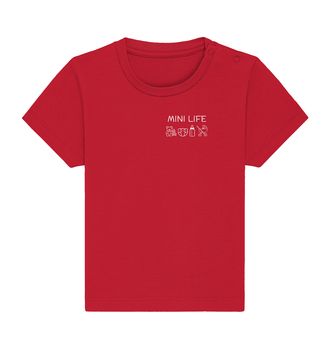 Organic Baby Shirt - Mini Life