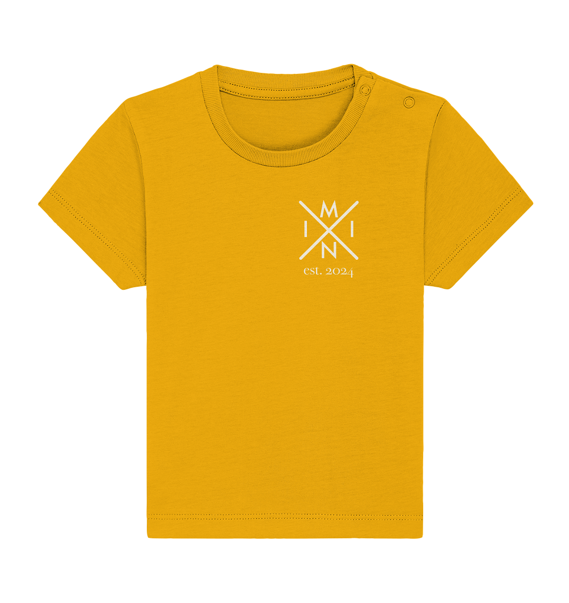 Organic Baby Shirt - Mini Monogram