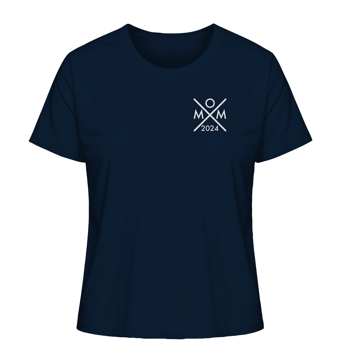 Organic Ladies Shirt - Mom Monogram