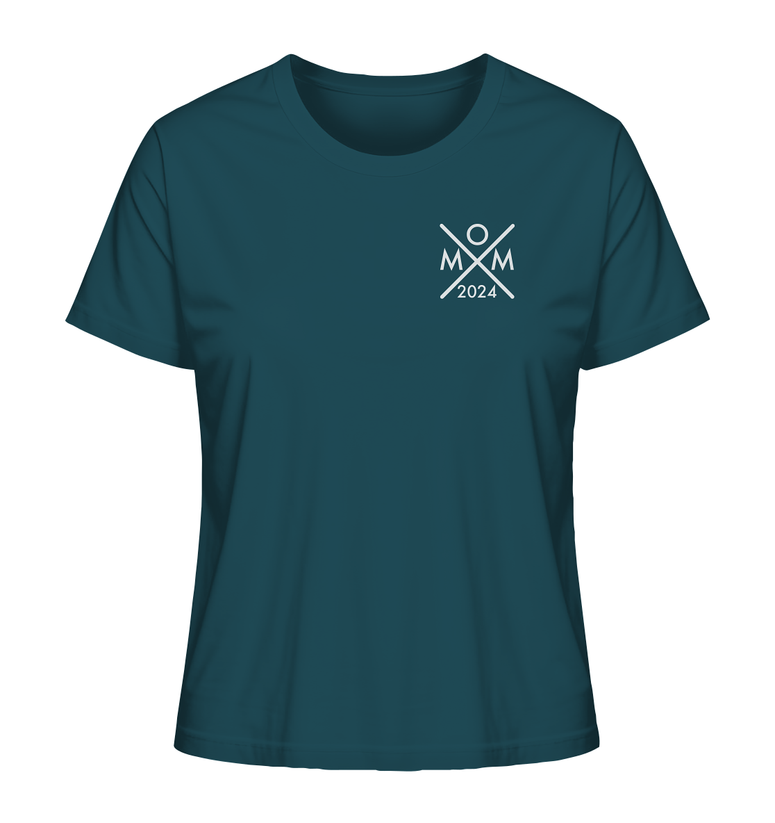 Organic Ladies Shirt - Mom Monogram
