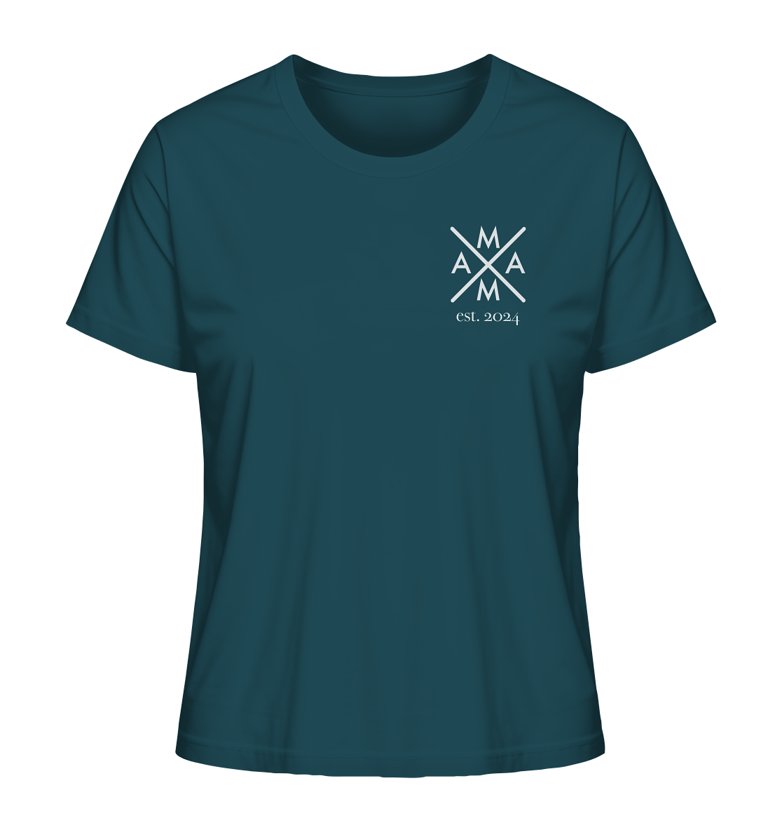 Organic Ladies Shirt - Mama Monogram