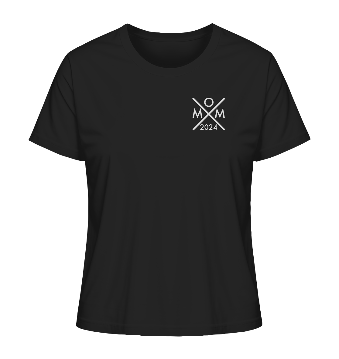 Organic Ladies Shirt - Mom Monogram