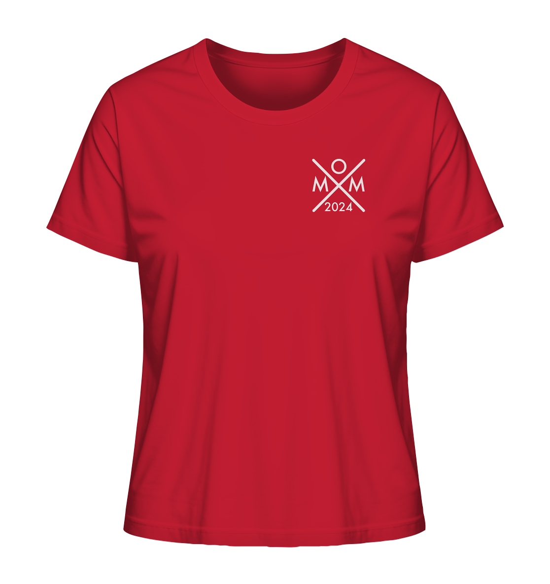 Organic Ladies Shirt - Mom Monogram