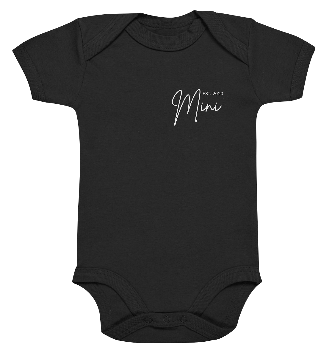 Organic Baby Bodysuite - Mini Kursiv