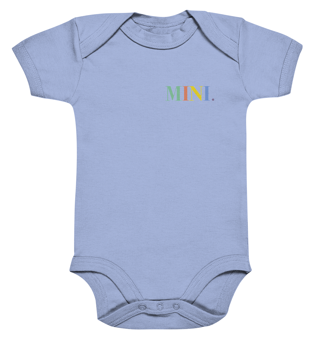 Organic Baby Bodysuite - Mini bunt.
