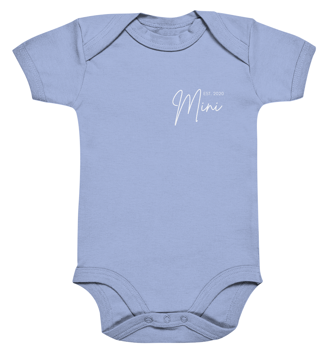 Organic Baby Bodysuite - Mini Kursiv