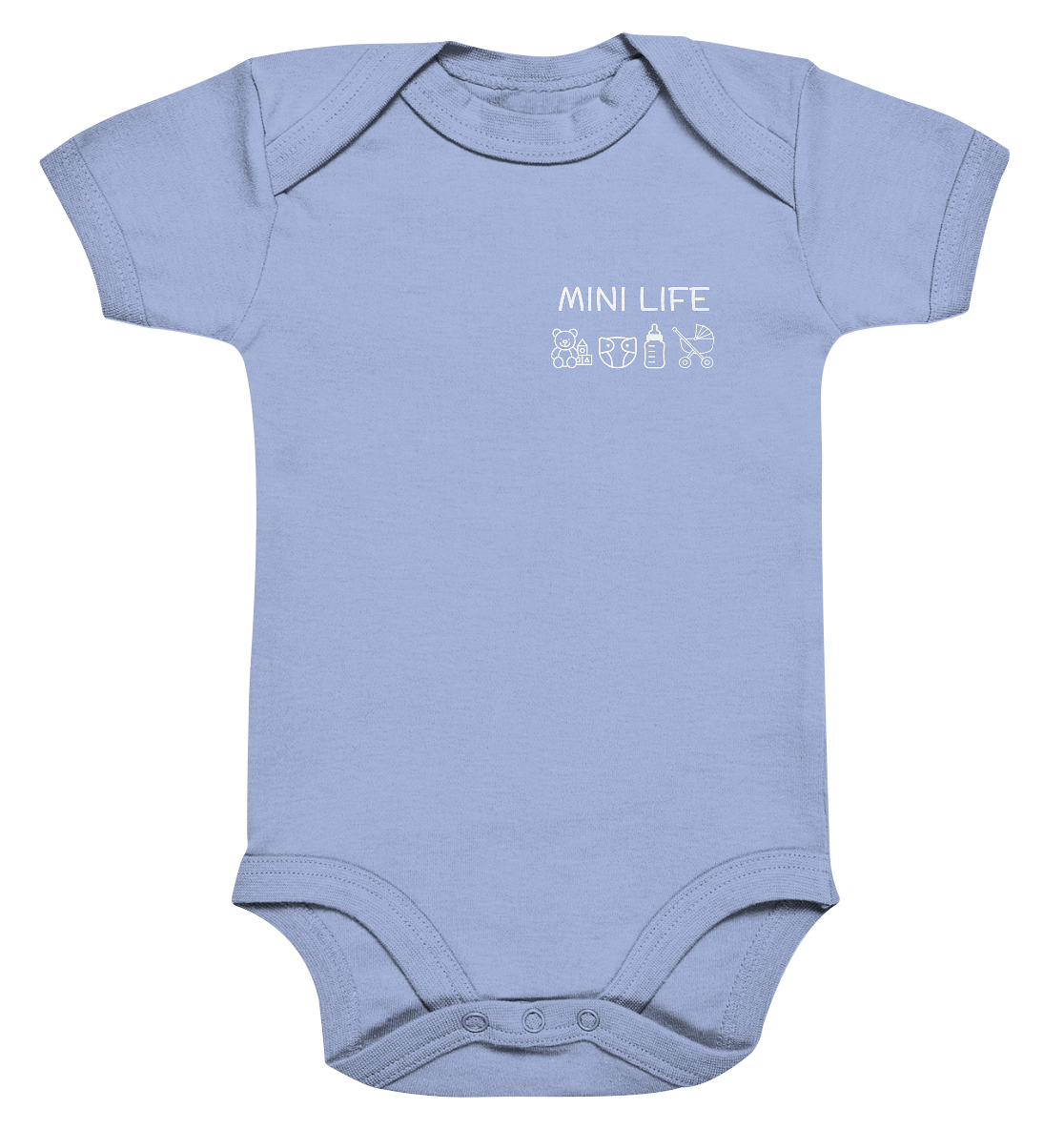 Organic Baby Bodysuite - Mini Life