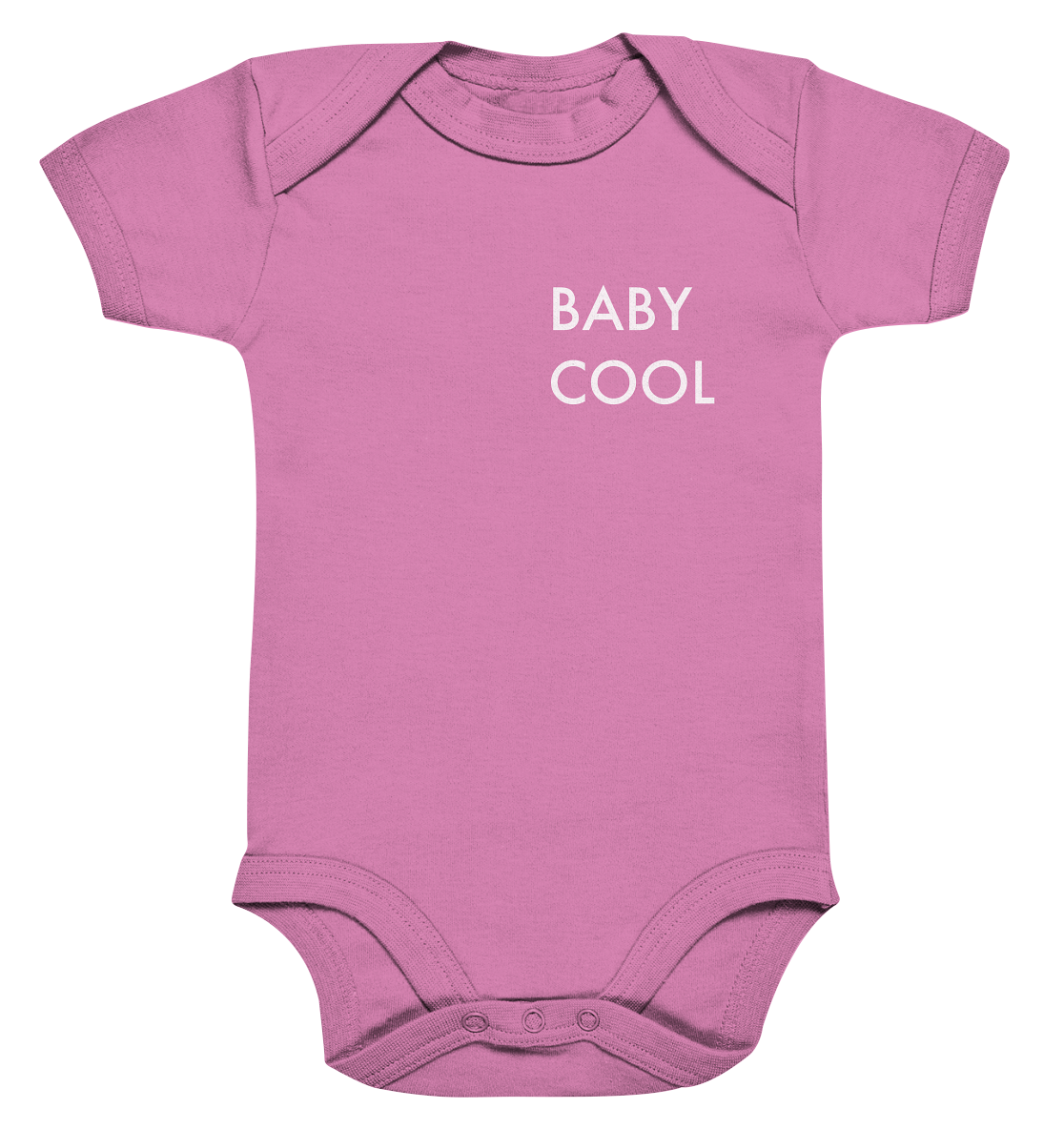 Organic Baby Bodysuite - Baby Cool Logo