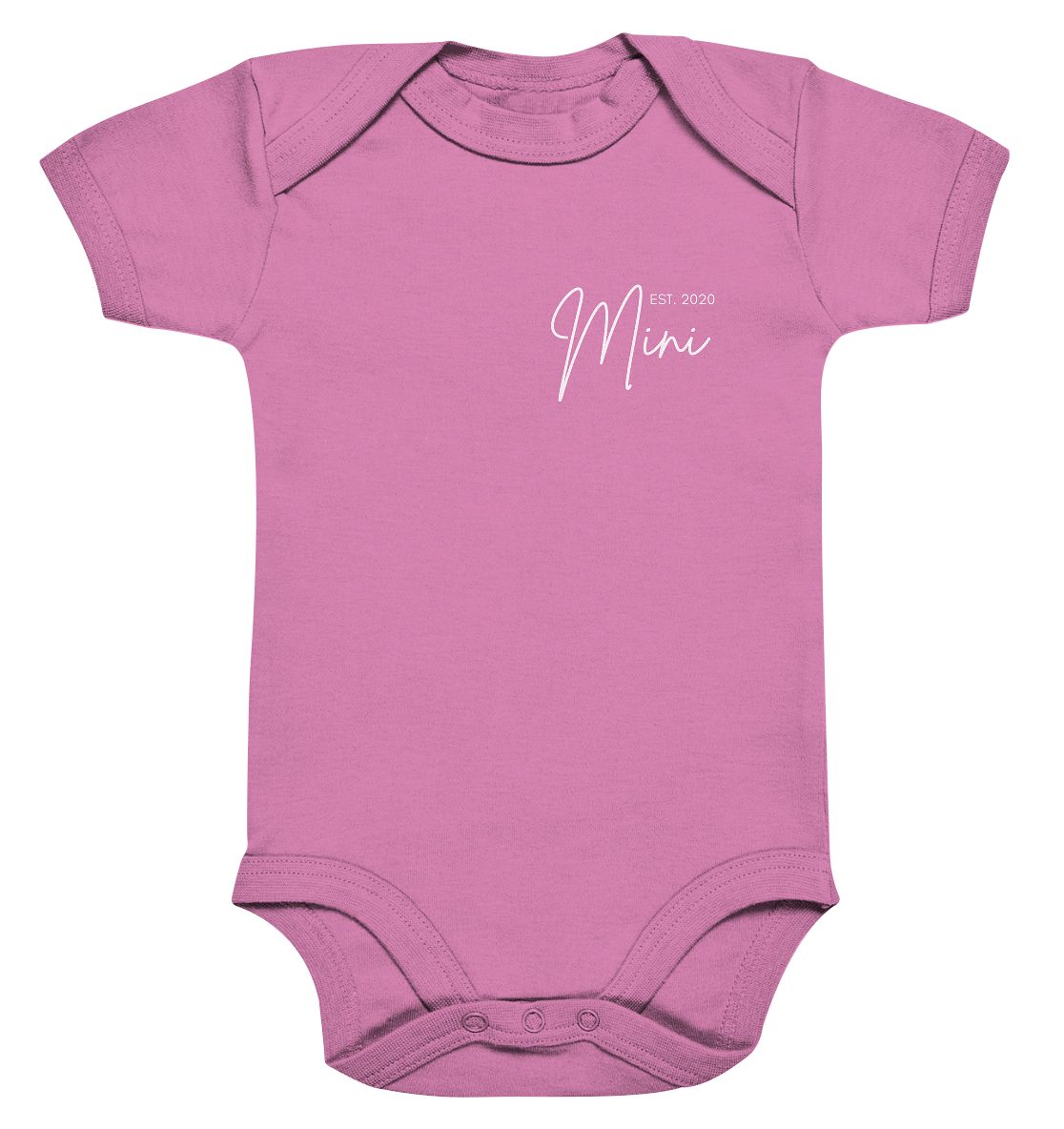 Organic Baby Bodysuite - Mini Kursiv
