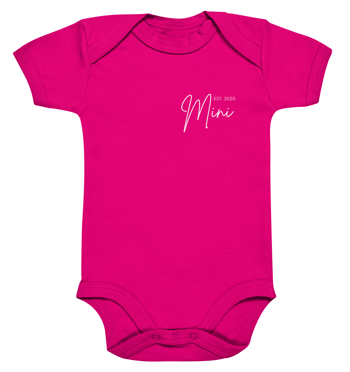 Organic Baby Bodysuite - Mini Kursiv
