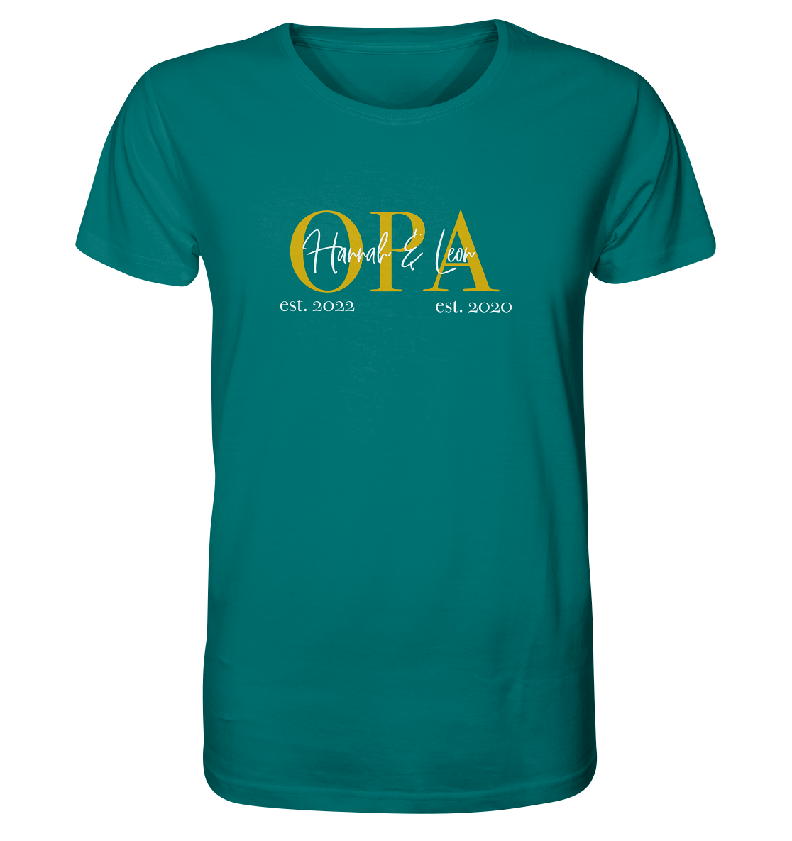 Organic Shirt - Opa Gold