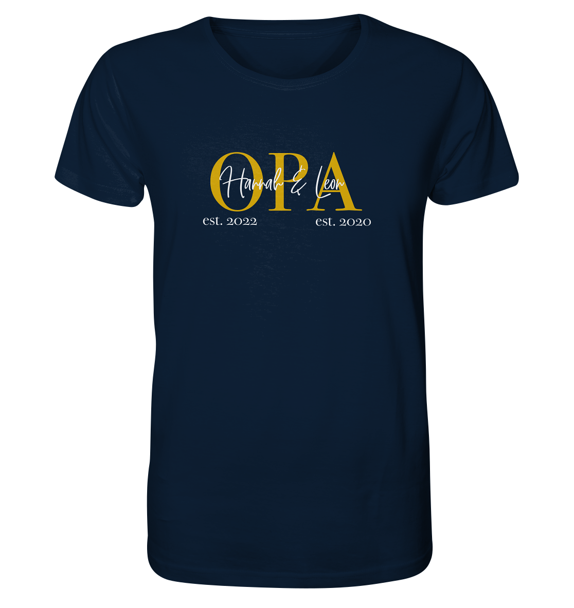 Organic Shirt - Opa Gold