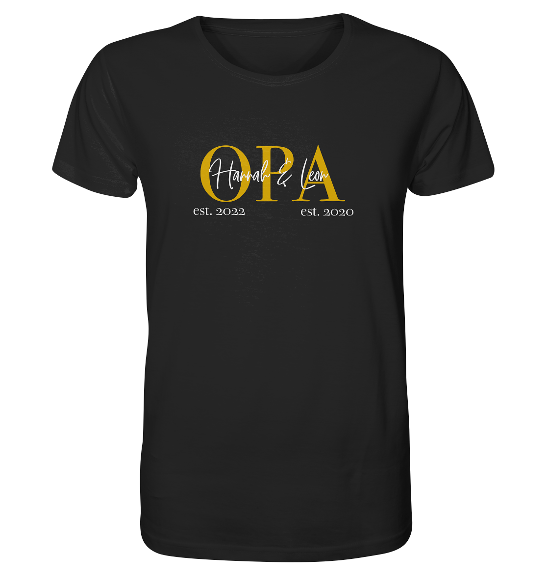 Organic Shirt - Opa Gold