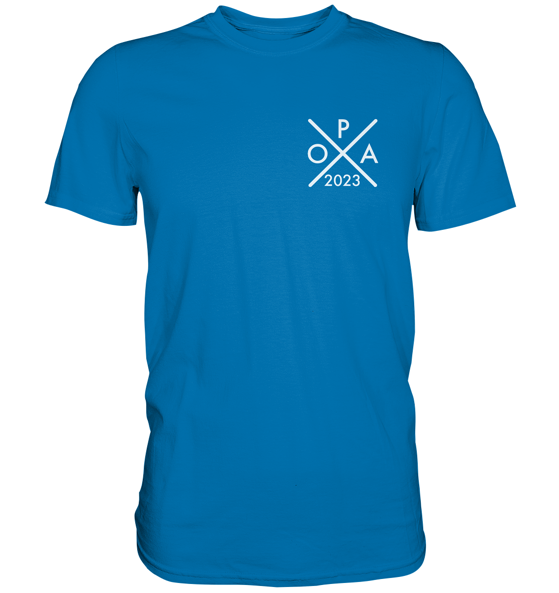 Ein Opa T-Shirt mit minimalistischem Design von ShirtDesire. Personalisierter Druck, hochwertige Materialien. Perfekt für stolze Opas, die ihren eigenen Stil ausdrücken möchten.