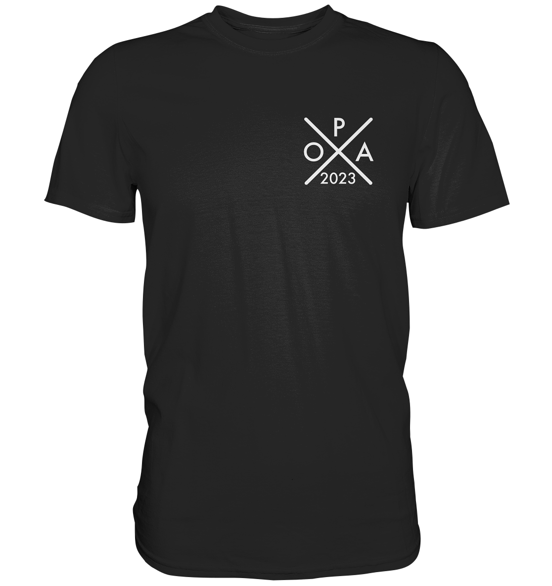 Ein Opa T-Shirt mit minimalistischem Design von ShirtDesire. Personalisierter Druck, hochwertige Materialien. Perfekt für stolze Opas, die ihren eigenen Stil ausdrücken möchten.