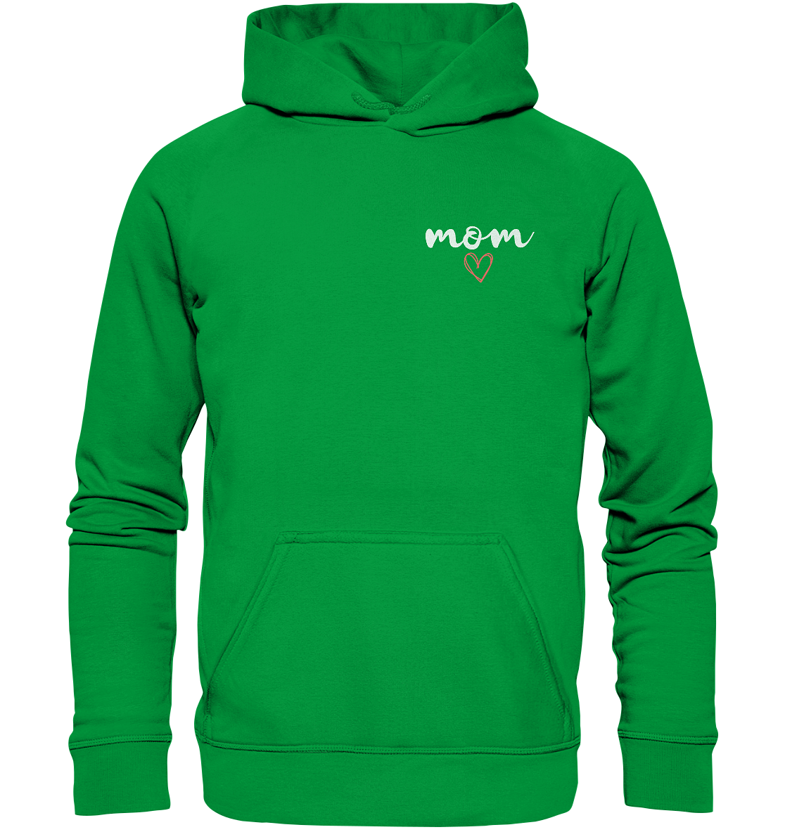 Hoodie - Mom Logo mit Herz