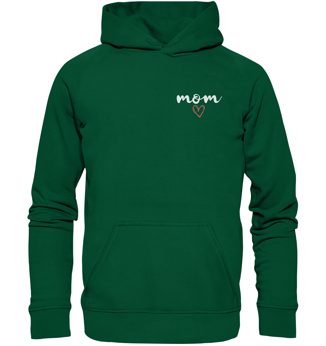 Hoodie - Mom Logo mit Herz
