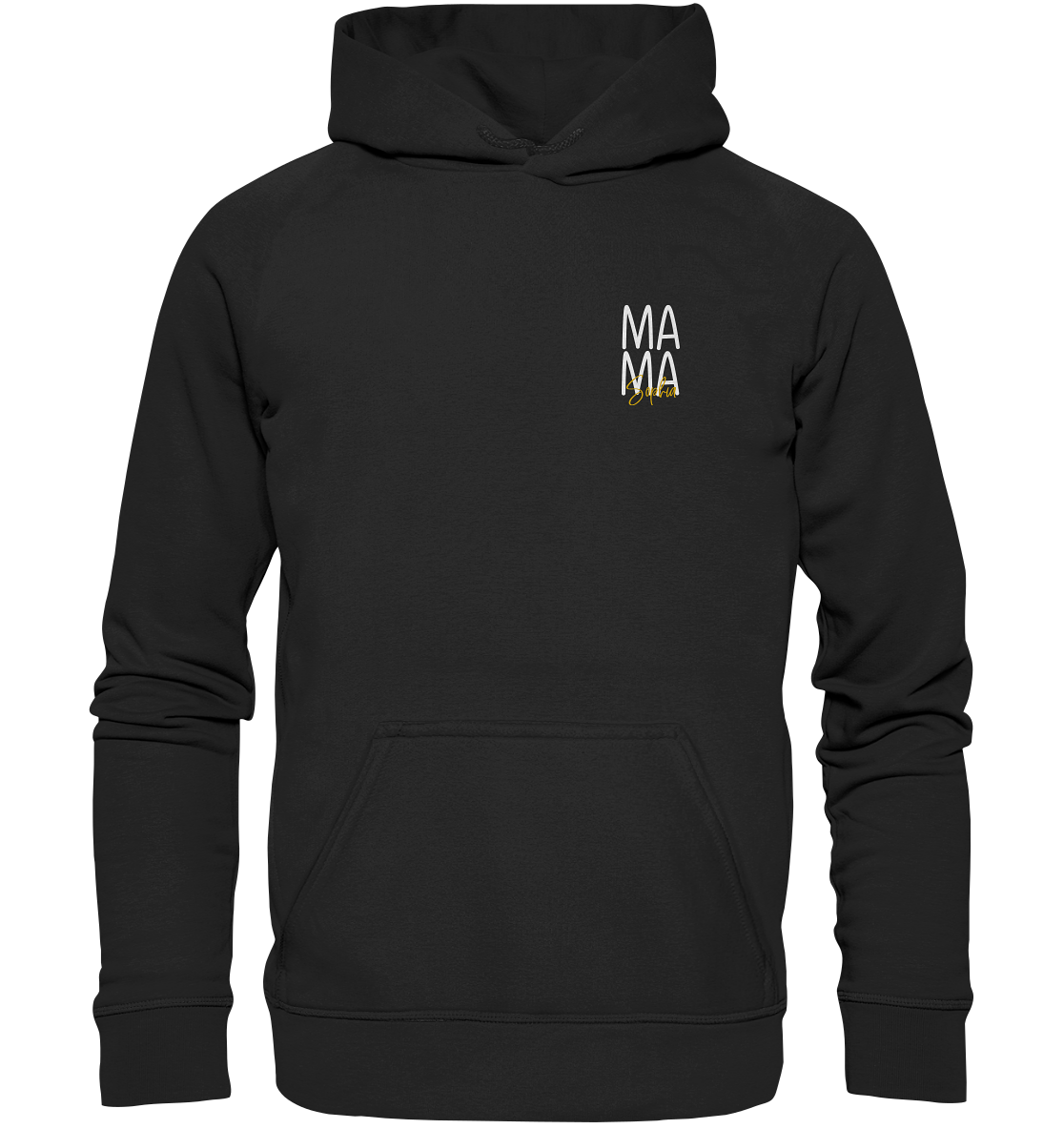 Hoodie - Mama Logo mit Wunschname