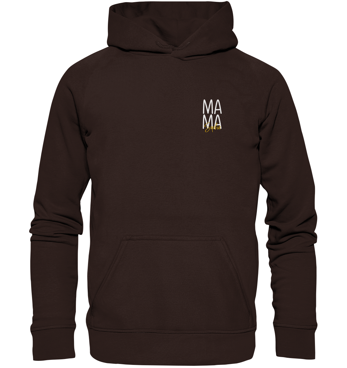 Hoodie - Mama Logo mit Wunschname