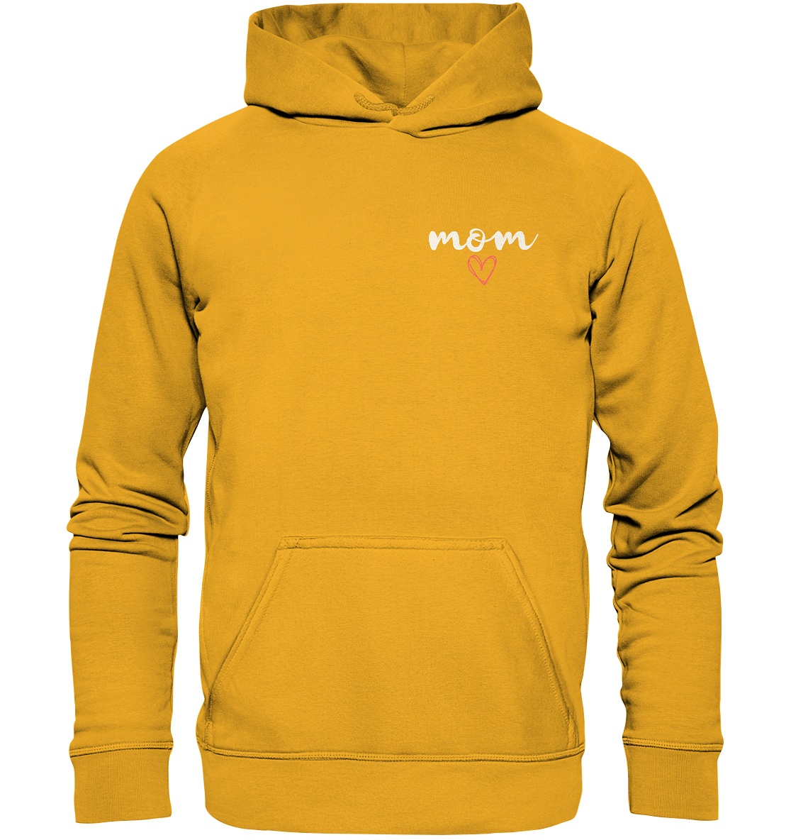 Hoodie - Mom Logo mit Herz