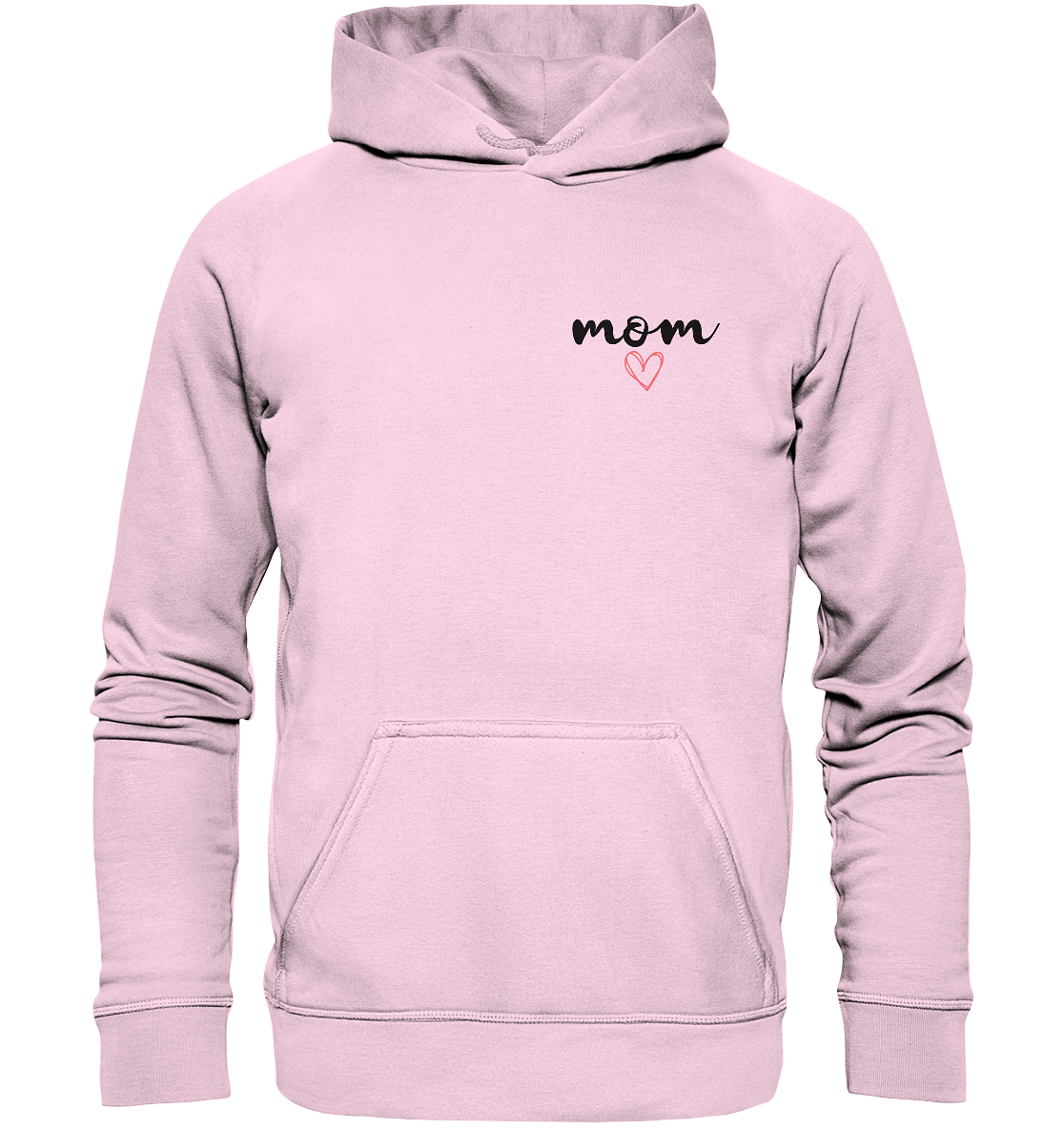 Hoodie - Mom Logo mit Herz