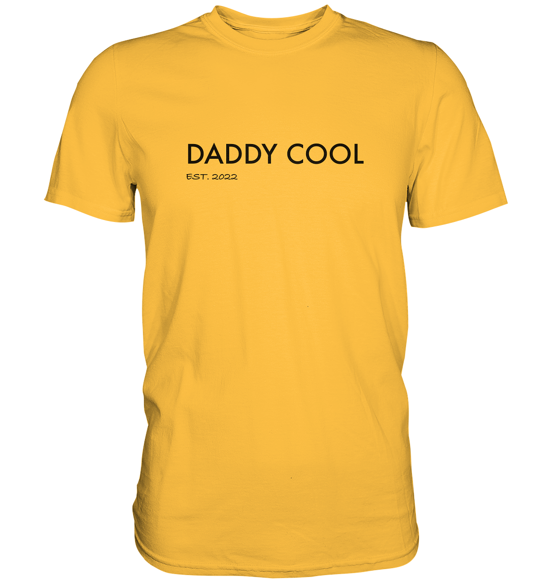 Ein Papa T-Shirt mit minimalistischem Design von ShirtDesire. Personalisierter Druck, hochwertige Materialien. Perfekt für stolze Väter, die ihren eigenen Stil ausdrücken möchten.