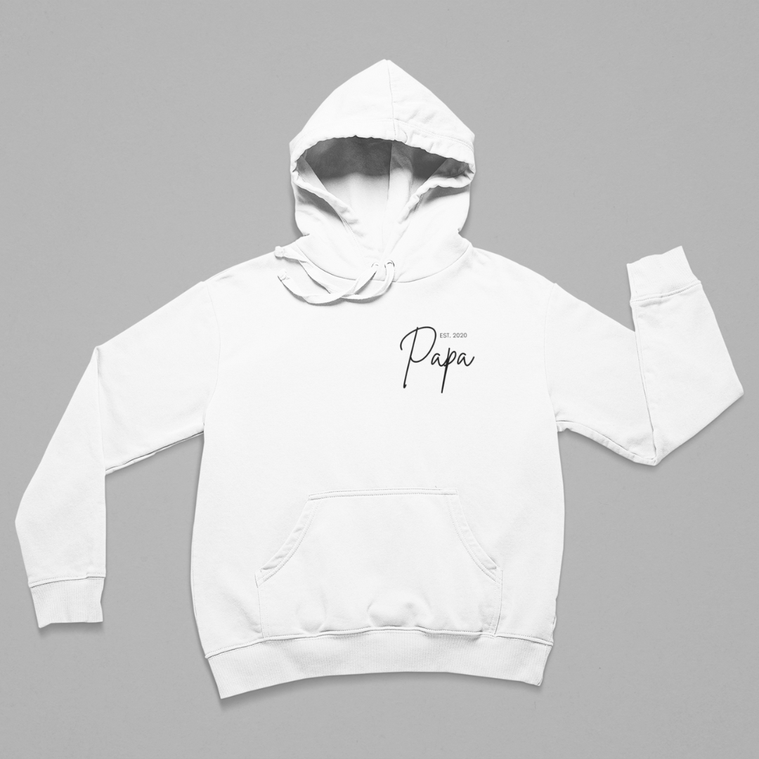 Organic Hoodie - Papa Kursiv