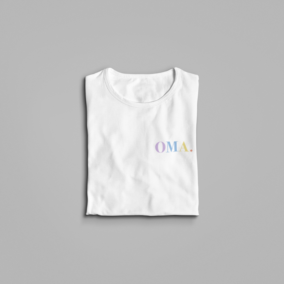 Organic Ladies Shirt - Oma bunt.