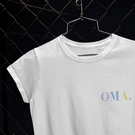 Organic Ladies Shirt - Oma bunt.