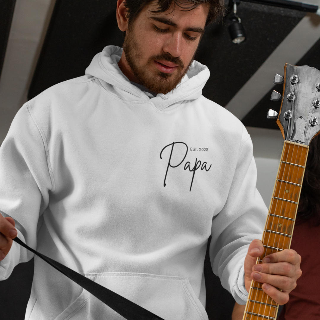 Organic Hoodie - Papa Kursiv