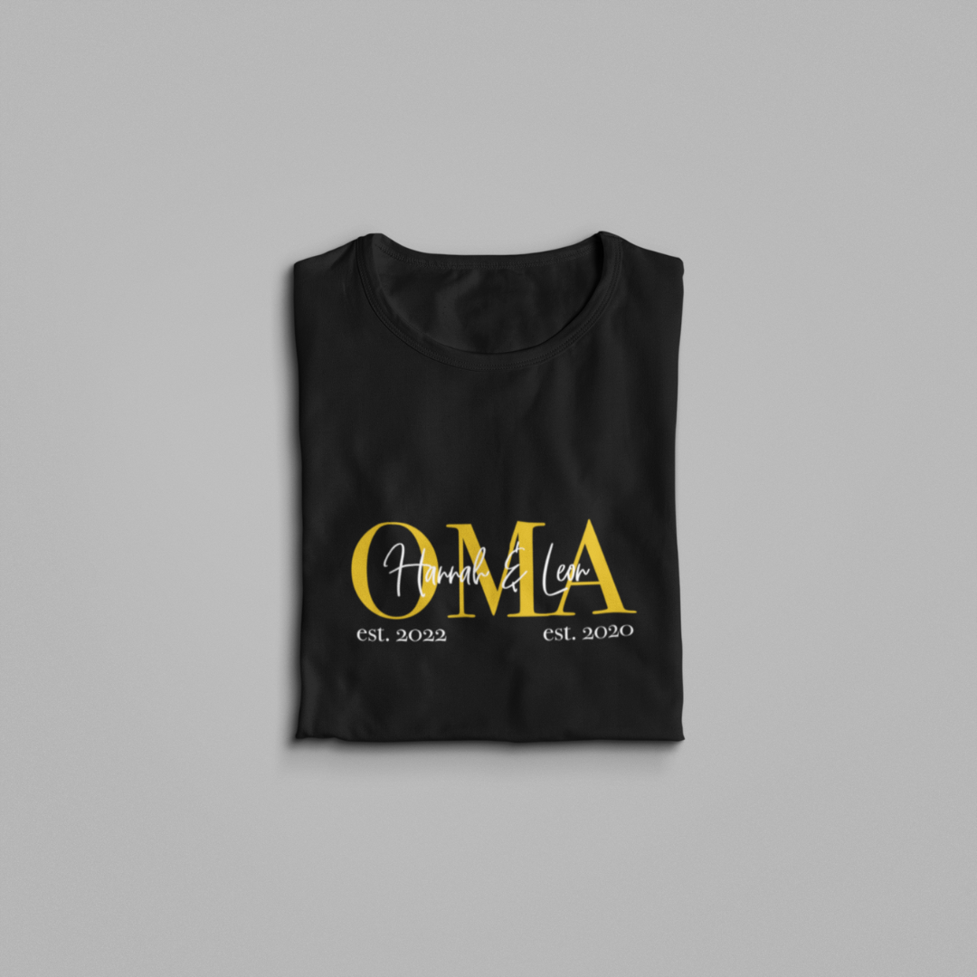 Organic Ladies Shirt- Oma Gold