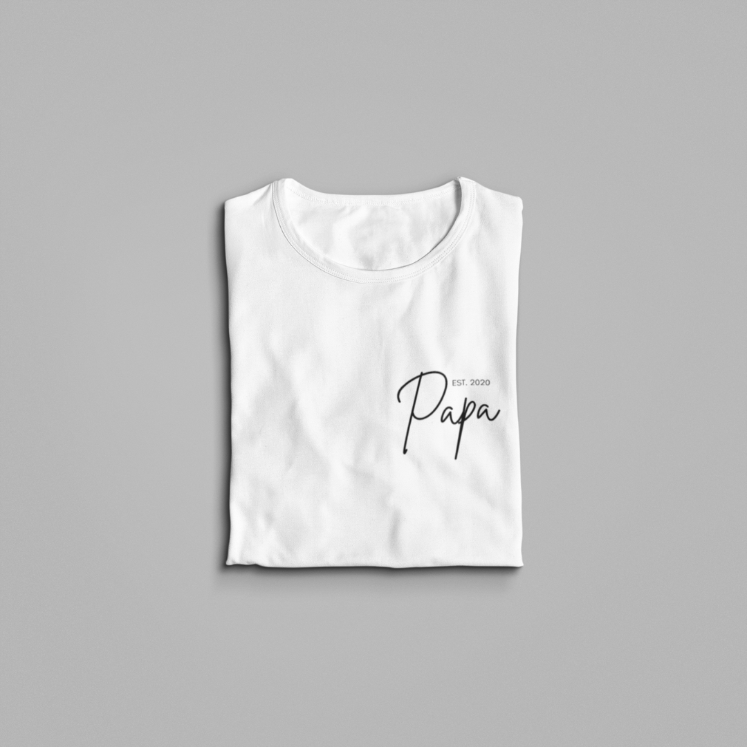 Organic Shirt - Papa Kursiv