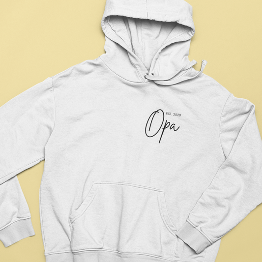 Organic Hoodie - Opa Kursiv