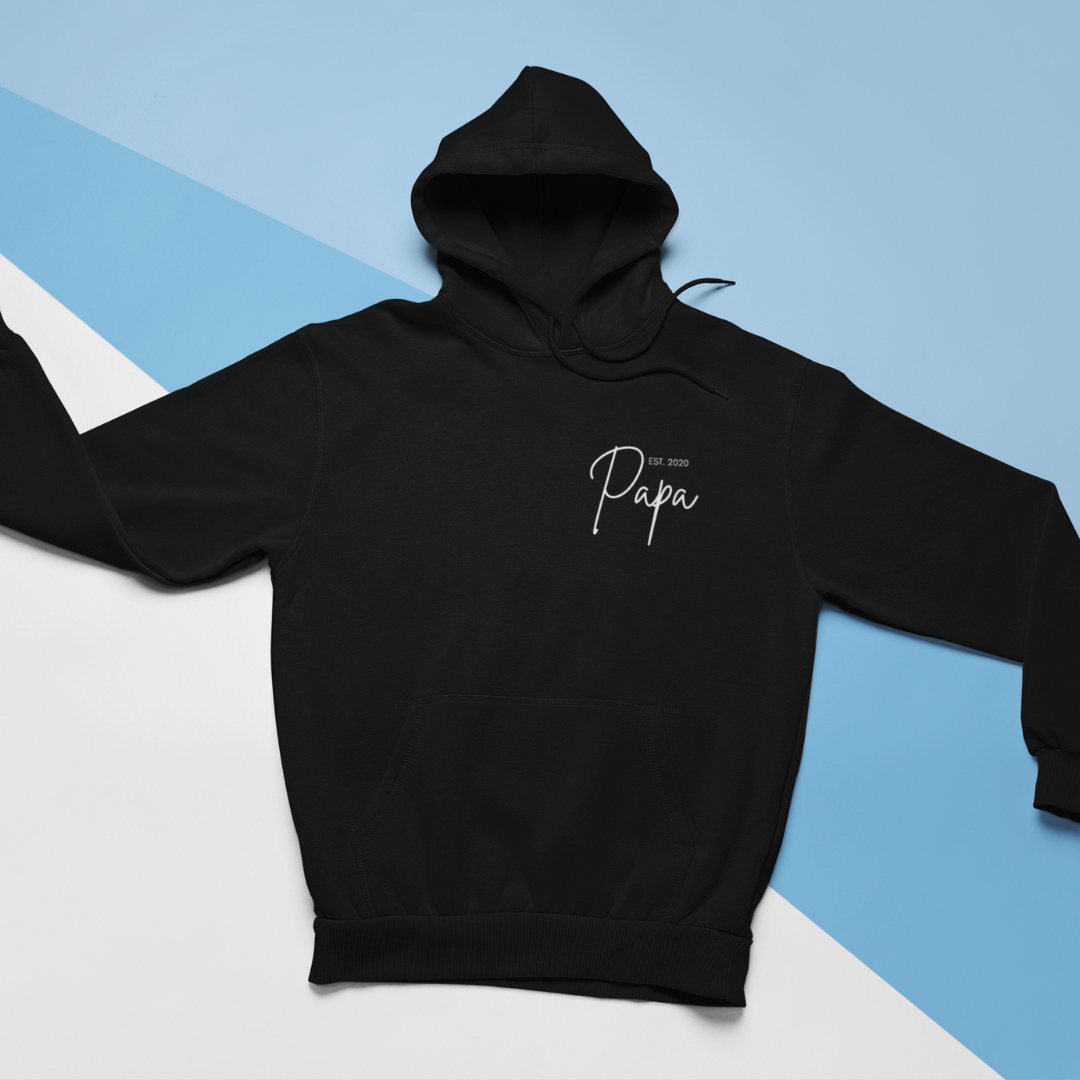 Organic Hoodie - Papa Kursiv