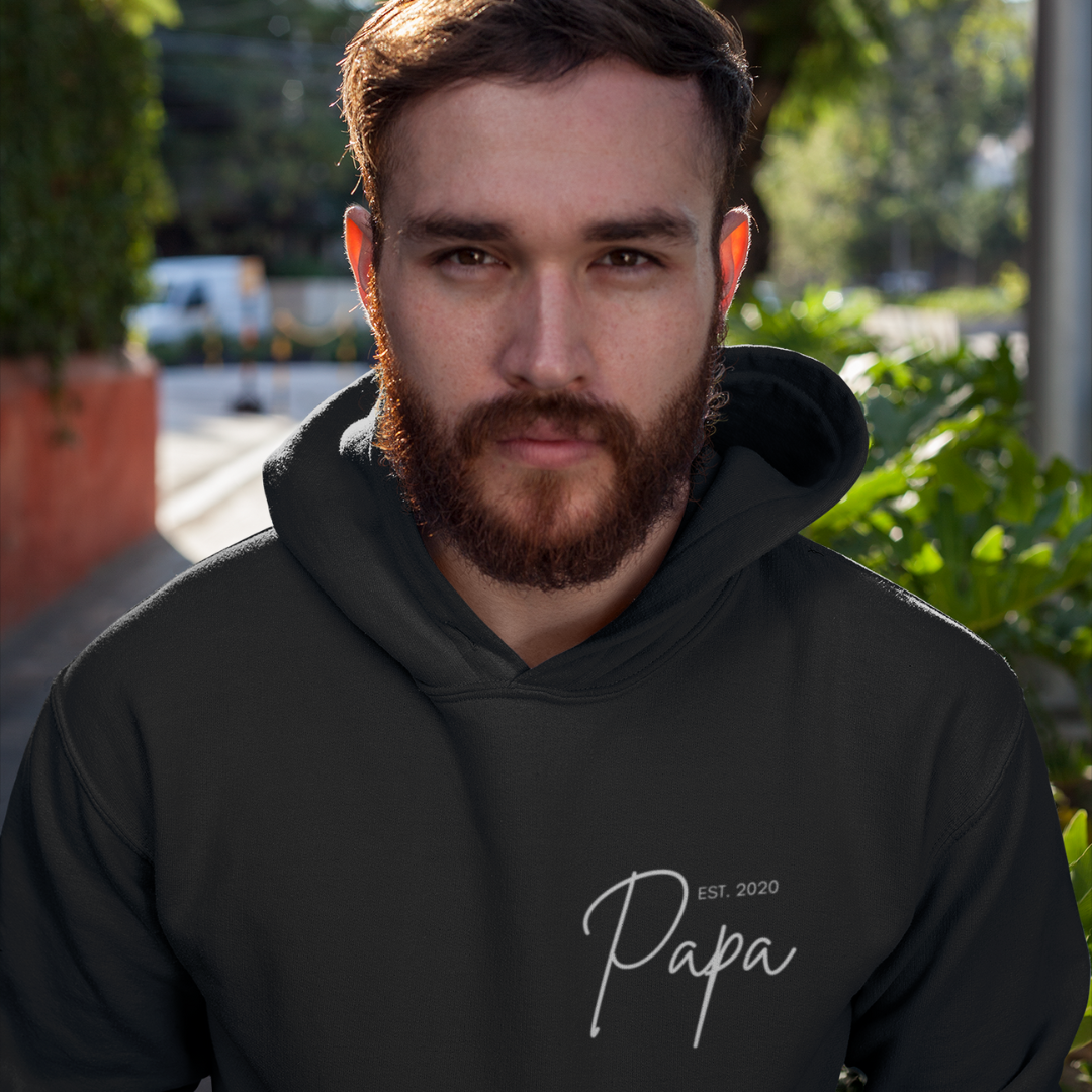 Organic Hoodie - Papa Kursiv