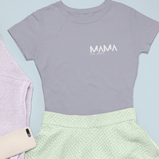 Organic Ladies Shirt- Mama Logo