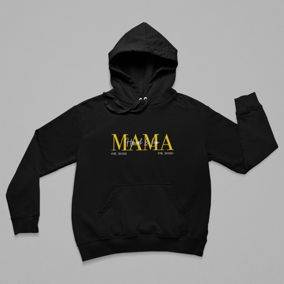 Organic Hoodie - Mama Gold